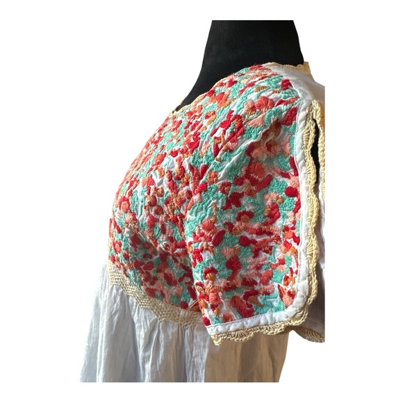 THML Anthropologie Embroidered Sundress – White – Women’s Size Small - Picture 9 of 10